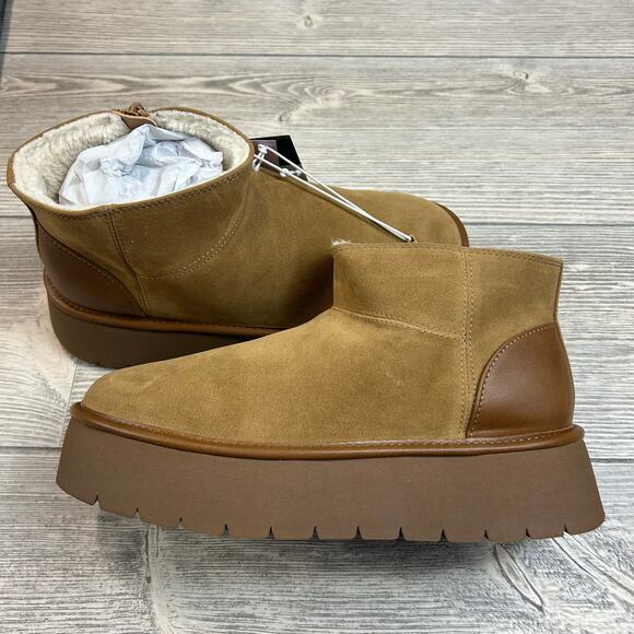 Wild Fable Womens Missy Faux Suede Boots Chestnut 9 NWT - Picture 3 of 7